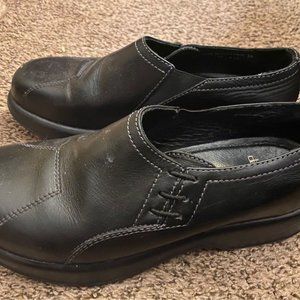 Dansko Clogs (black leather, size 39)